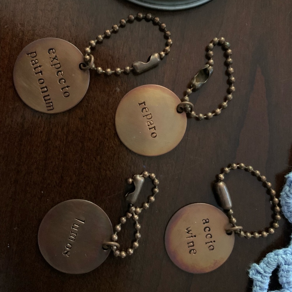 New!!! Harry Potter Wine Charms (handmade)